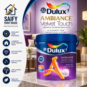 ICI Dulux Ambiance VT Pearl Glo pearl finish wall paint — available at Saify Paint House Karachi
