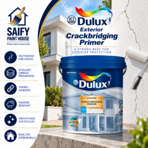 ICI Dulux Exterior Crackbridging Primer flexible primer — available at Saify Paint House Karachi