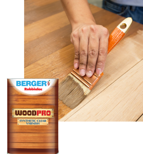 WOOD PRO SYNTHETIC CLEAR VARNISH