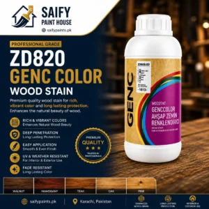 Genc ZD820 Color Wood Stain — available at Saify Paint House Karachi