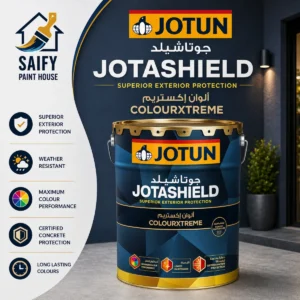 Jotun Jotashield ColourXtreme premium exterior paint — available at Saify Paint House Karachi