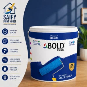Nelson Bold Oil Based Matt Finish durable matt paint — available at Saify Paint House Karachi