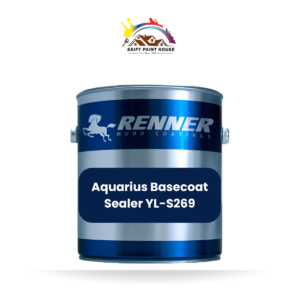 Renner Aquarius Basecoat/Sealer YL-S269 – premium water-based wood sealer for superior adhesion and smooth topcoat preparation.