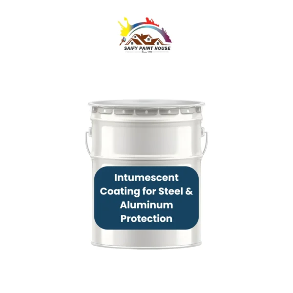 Intumescent Coating for Steel & Aluminum Protection providing up to 90 minutes of fire resistance with a smooth finish.