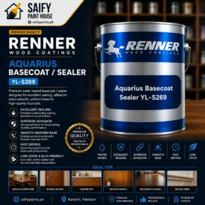 Renner Aquarius Basecoat Sealer YL-S269 — available at Saify Paint House Karachi