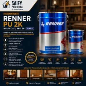 Renner PU 2K Base Coat FL-M020 — available at Saify Paint House Karachi