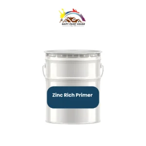 Epoxy Zinc-Rich Primer applied on steel structures for superior corrosion resistance in industrial and marine settings.