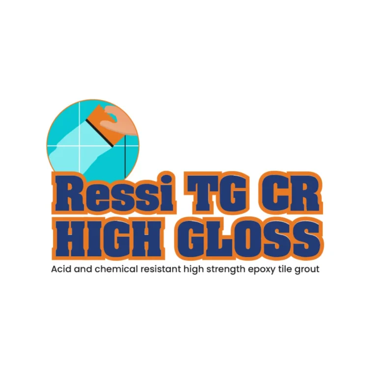 Ressi TG CR High Gloss – A solvent-free epoxy tile grout with high chemical resistance, anti-fungal, and anti-bacterial properties.