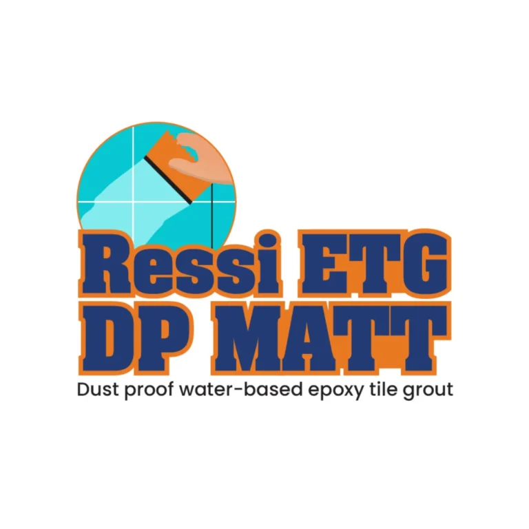 Ressi ETG DP Matt – A water-based 3-component epoxy tile grout with anti-fungal, anti-bacterial, and dust-proofing properties for industrial and residential applications.