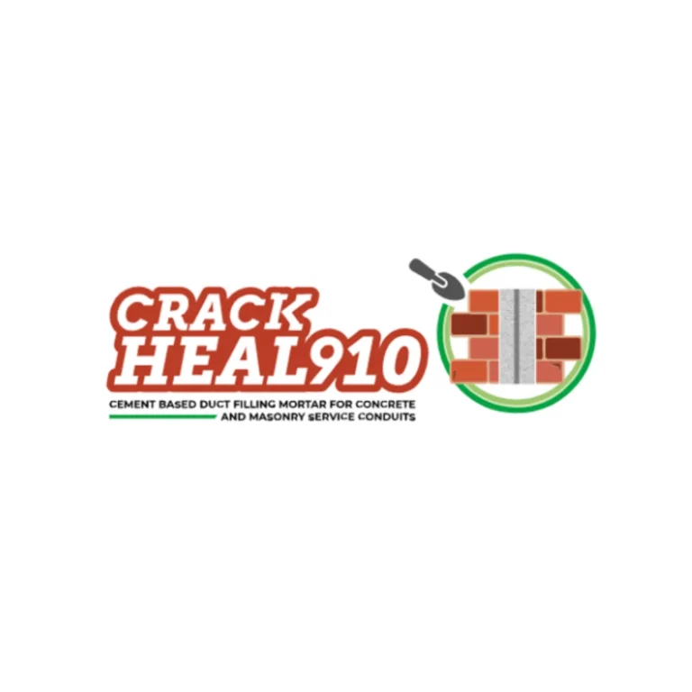 Crack Heal 910 – A premium filler material for repairing service conduits, large holes, and uneven concrete surfaces.