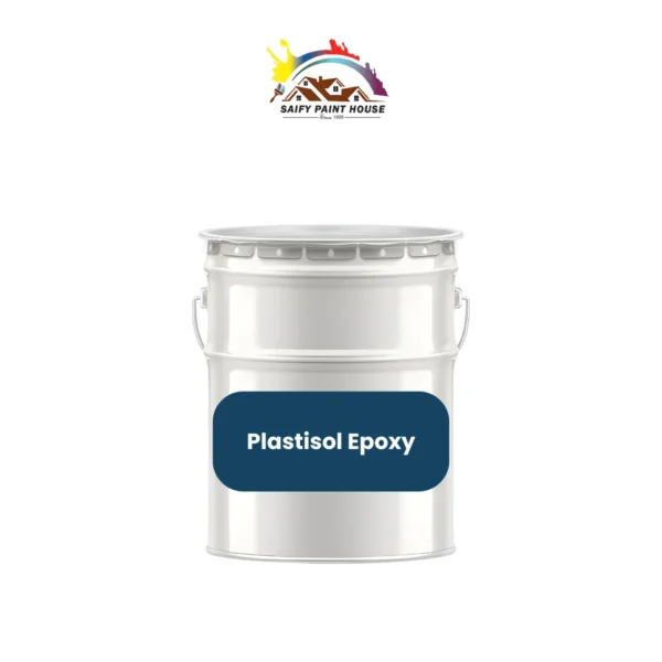 Plastisol Epoxy – Glossy Grey Chemical-Resistant Coating for Industrial Surfaces