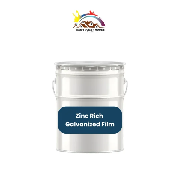 Zinc Rich Galvanized Film – Bright Silver Cold Galvanizing Coating with 92% Zinc