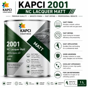Kapci 2001 NC Lacquer Matt — available at Saify Paint House Karachi
