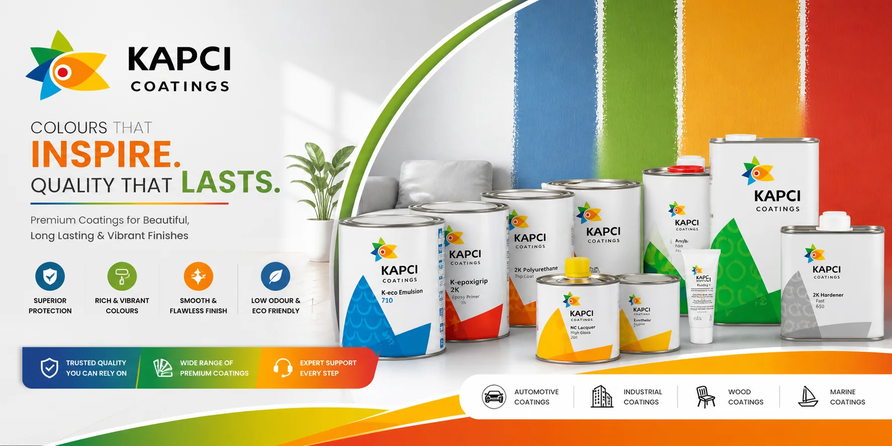 Kapci Coatings in Karachi — Buy from Saify Paint House authorized dealer DHA