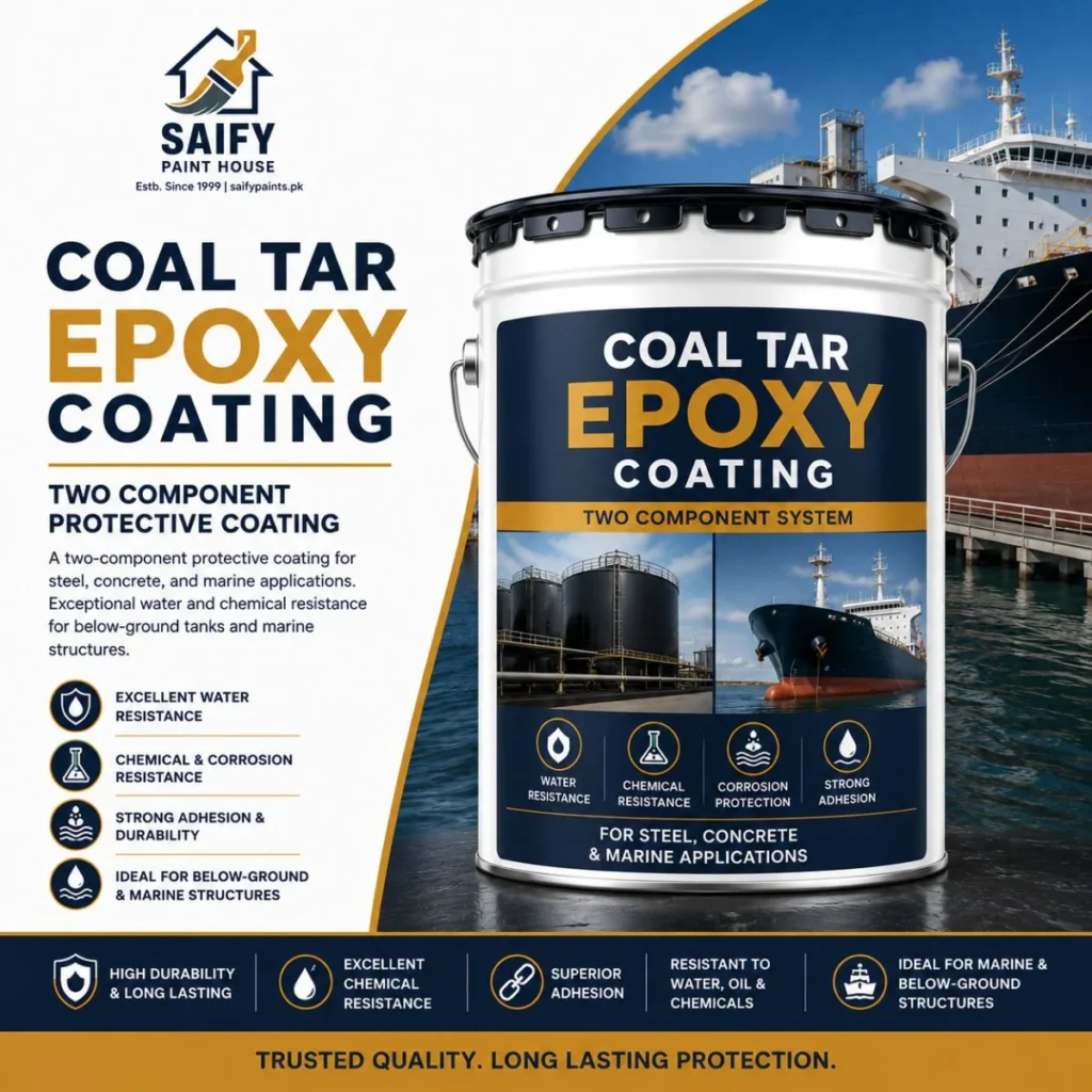 Coal Tar Epoxy Coating — Saify Paint House Karachi