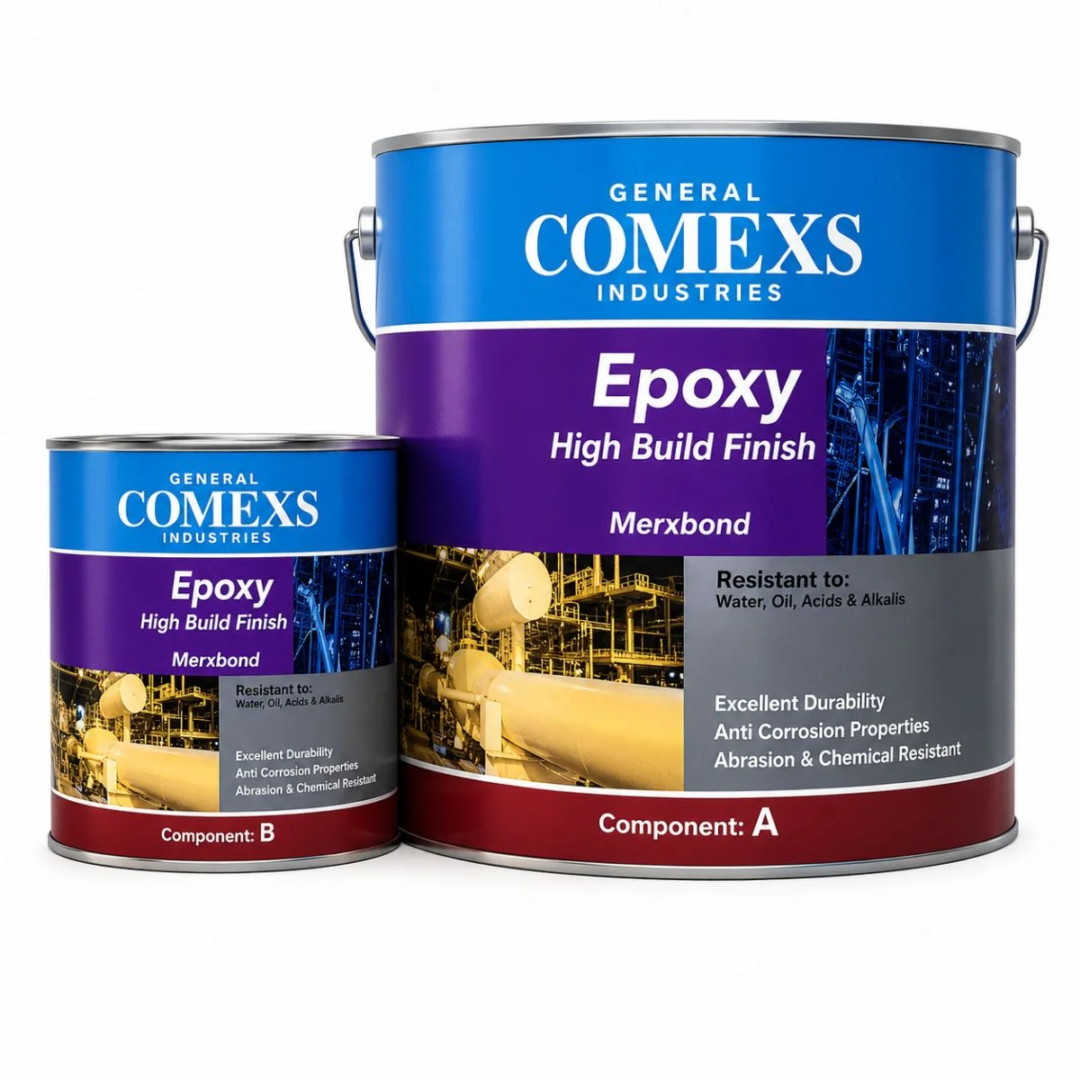 Comex Epoxy EP4 industrial coating — Saify Paint House Karachi.