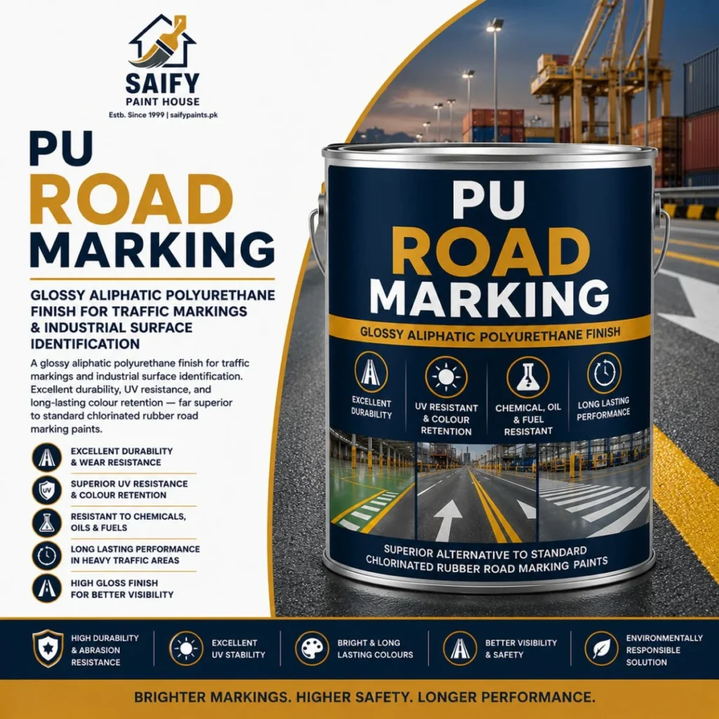 PU Road Marking paint — Saify Paint House Karachi