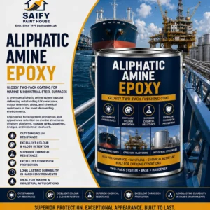 Aliphatic Amine Epoxy marine and industrial coating — Saify Paint House Karachi