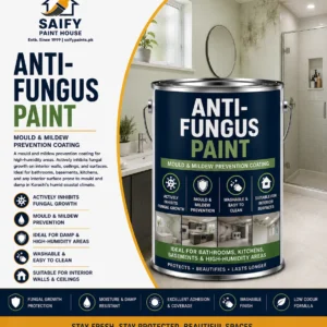 Anti-Fungus Paint mould prevention coating — Saify Paint House Karachi