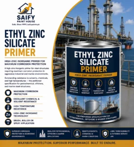 Ethyl Zinc Silicate Primer for steel — Saify Paint House Karachi