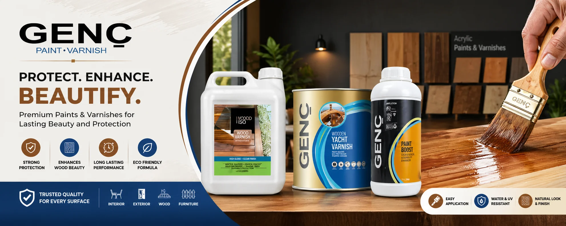 Genc Wood Coating authorized dealer Karachi — Saify Paint House