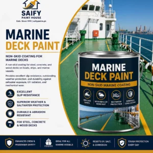 Marine Deck Paint non-skid coating for boats — Saify Paint House Karachi