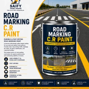 Road Marking CR Paint chlorinated rubber for roads — Saify Paint House Karachi