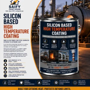 Silicon High Temperature Coating for boilers and furnaces — Saify Paint House Karachi