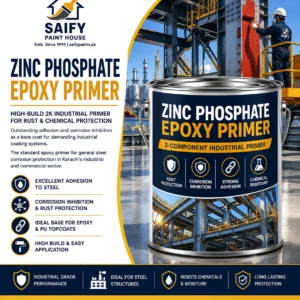 Zinc Phosphate Epoxy Primer corrosion protection — Saify Paint House Karachi
