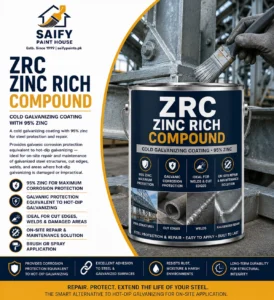 ZRC Zinc Rich Compound cold galvanizing — Saify Paint House Karachi
