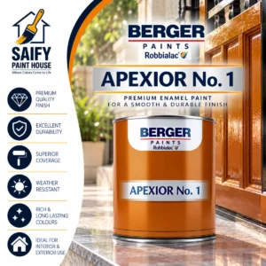 Berger Apexior No.1 anti-corrosive boiler coating — available at Saify Paint House Karachi