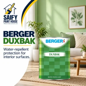 Berger Duxbak Water Repellent clear masonry repellent — available at Saify Paint House Karachi