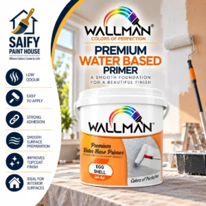 Wallman Water Base Primer wall primer — available at Saify Paint House Karachi