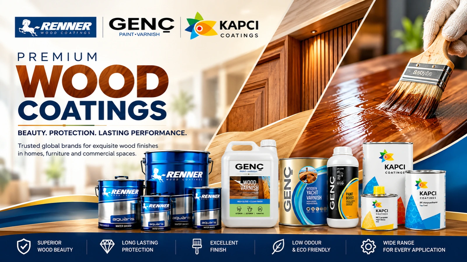 Wood coatings in Karachi at Saify Paint House